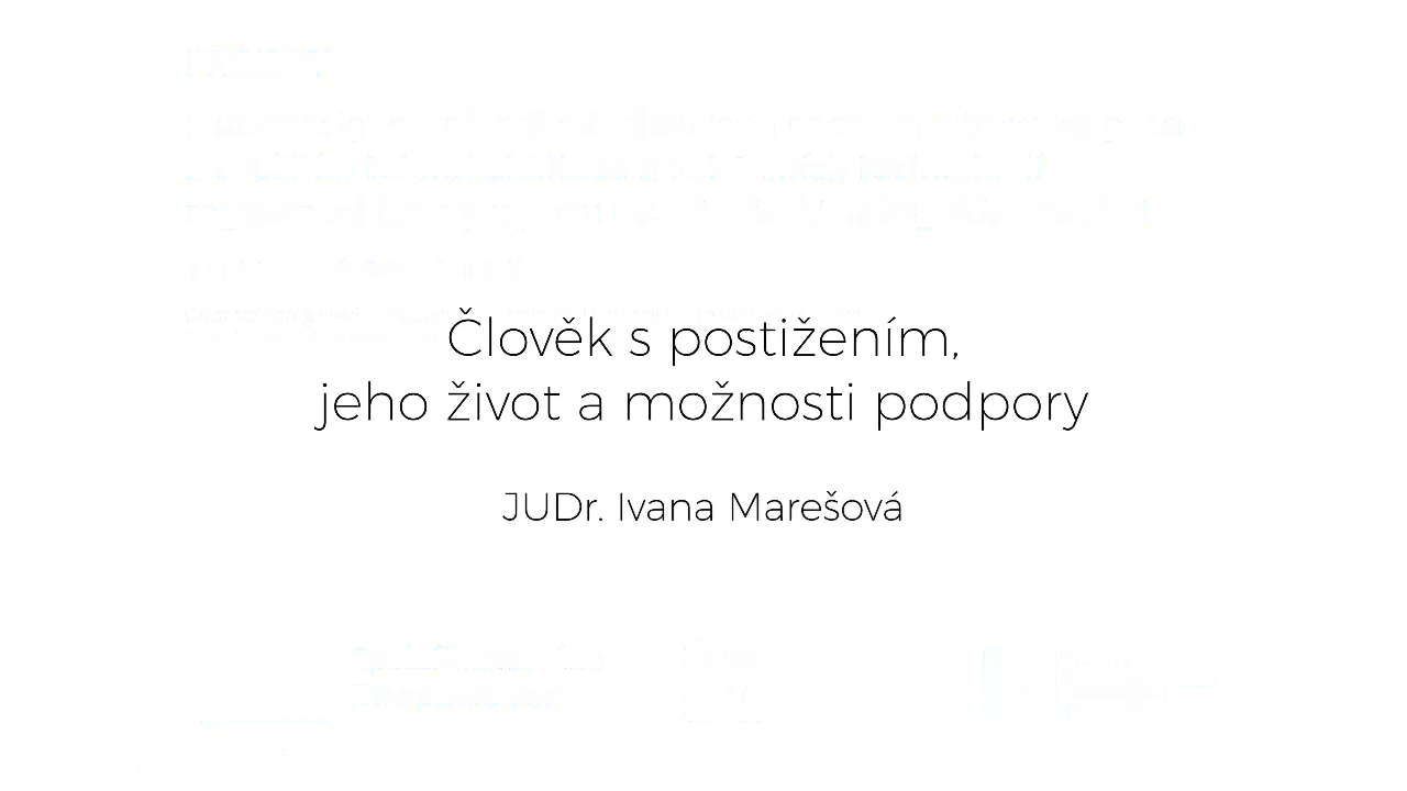 Beseda s právničkou JUDr. Ivou Marešovou