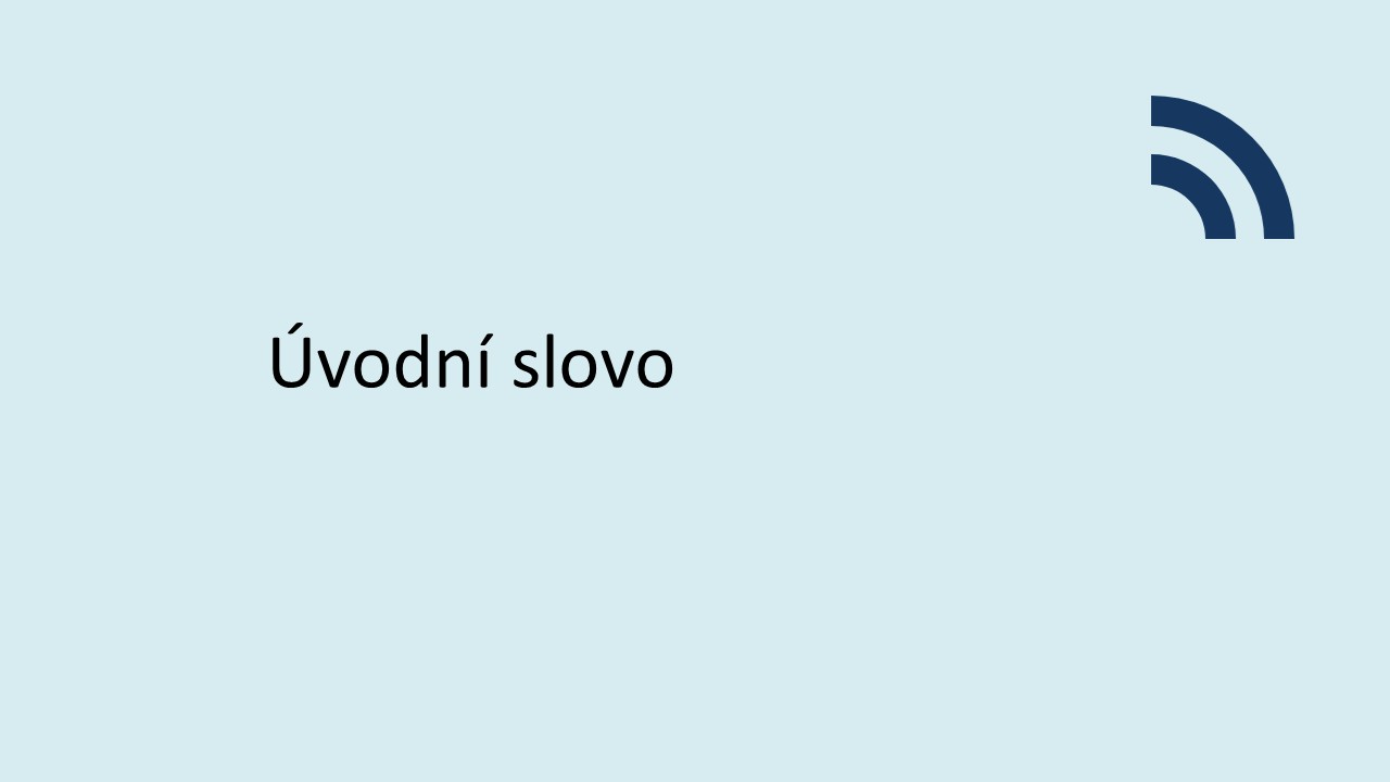 Úvodní slovo