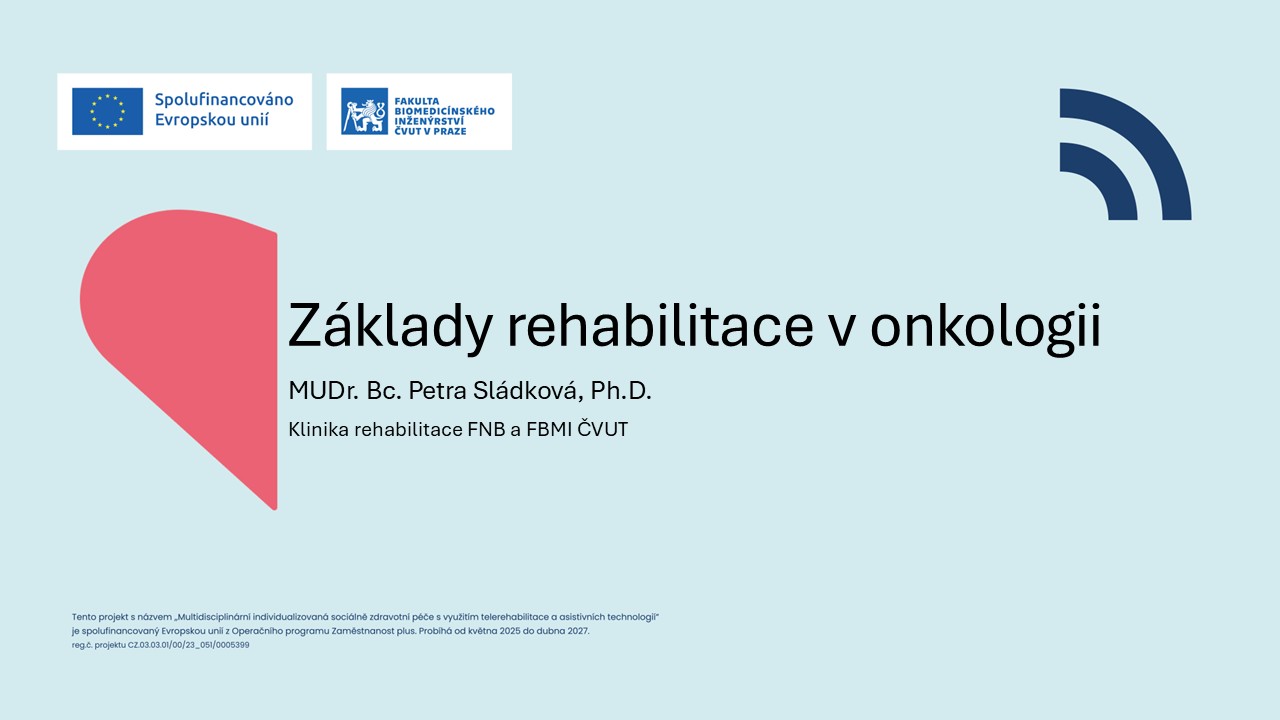 Základy rehabilitace v onkologii